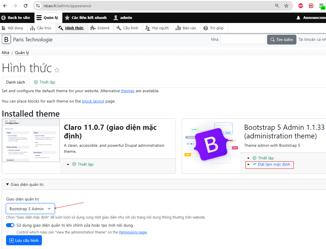 bootstrap 5 admin theme active