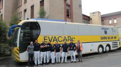 SAMU 92 : EVACARe, un autocar pour prendre en charge et transporter des patients en réanimation